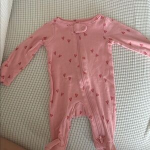 Carters: Charming Pink Lady Bug  Kids Footie